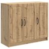 vidaXL Bufet Dąb artisan 89 x 34,5 x 77 cm Drewno inżynieryjne