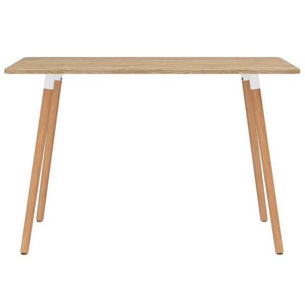 vidaXL 7-częściowy zestaw mebli jadalnianych, niebieski