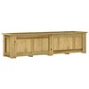 vidaXL Podniesiona donica, 196x50x50 cm, impregnowane drewno sosnowe