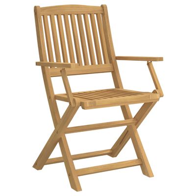 vidaXL Składane krzesła ogrodowe, 2 szt., 58x54,5x90 cm, akacja