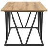 vidaXL Stolik kawowy Dąb rzemieślniczy 100 x 50 x 40 cm