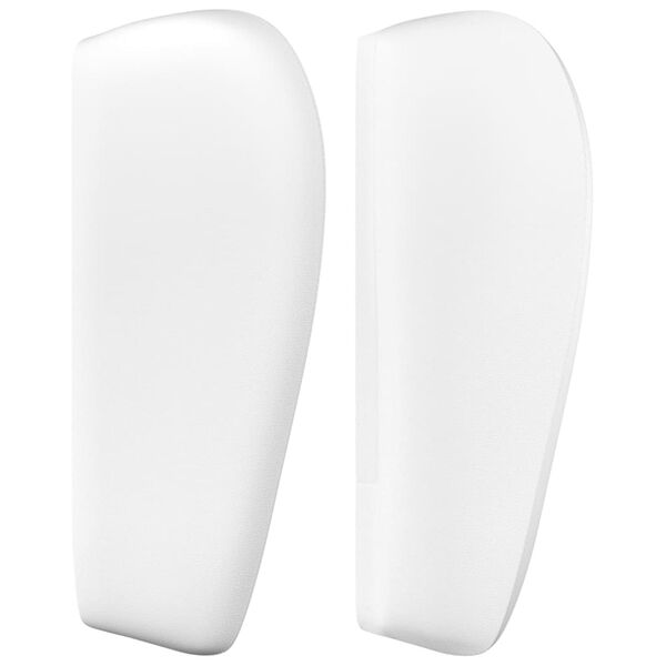 vidaXL Zagł&oacute;wek uszak, biały, 203x23x78/88 cm, sztuczna sk&oacute;ra