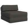 vidaXL Składana Sofa Ł&oacute;żko ciemnoszary 60 x 70 x 41 cm tkanina