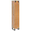 vidaXL Highboard Dąb rzemieślniczy 34,5 x 34 x 180 cm