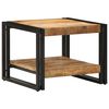 vidaXL Stolik kawowy 50x50x38 cm lite drewno surowe mango