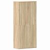 vidaXL Szafka na buty 80 x 39 x 178 cm Drewno inżynieryjne Dąb Sonoma