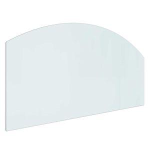 vidaXL Szklana płyta kominkowa przezroczysty 100 x 50 cm Szkło