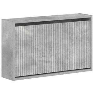 vidaXL Wisząca szafka na buty ARNHEM 71 x 17 x 43 cm Betonowy szary