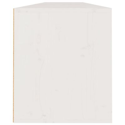 vidaXL Szafki ścienne, 2 szt., białe, 100x30x35 cm, drewno sosnowe