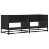 vidaXL Szafka pod TV, czarna, 120,5x40x46 cm, materiał drewnopochodny
