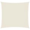 vidaXL Żagiel ogrodowy, tkanina Oxford, kwadrat, 2,5x2,5 m, kremowy