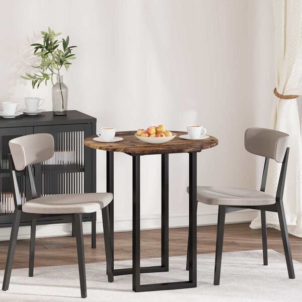 vidaXL Blat stołu Stare drewno 70 x 70 x 1,5 cm