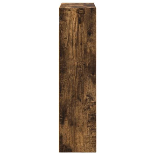 vidaXL Szafka ścienna łazienkowa z p&oacute;łką Dąb Wędzony 40 x 16 x 62,5 cm