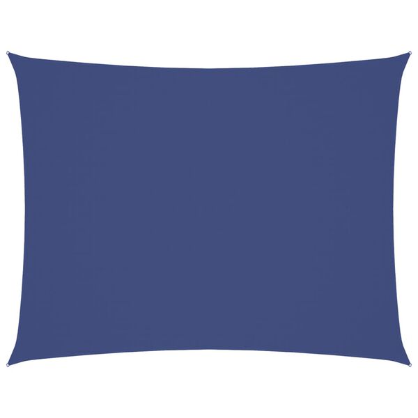 vidaXL Prostokątny żagiel ogrodowy, tkanina Oxford, 3x4 m, niebieski