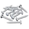 vidaXL Wkręt Drewniany 8182 szt. srebrny M4 x 28 mm Żelazo