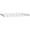 vidaXL Kojec dla psa, 32 panele, czarny, 100x50 cm, stal