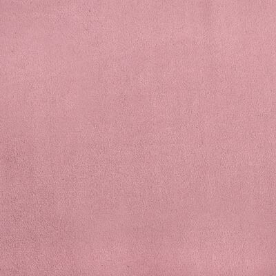 vidaXL Poduszki ozdobne, 2 szt., różowe, Ø15x50 cm, aksamit
