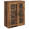 vidaXL Highboard z szufladą Stare drewno 69,5 x 34 x 90 cm
