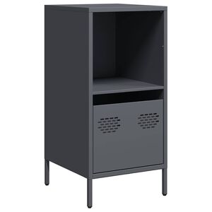 vidaXL Szafka, antracytowa, 35x39x73,5 cm, stal walcowana na zimno