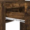 vidaXL Toaletki do sypialni z szufladą Dąb wędzony 80 x 39,6 x 135 cm