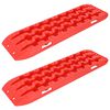 vidaXL Deska trakcyjna 2 pcs czerwony 106 x 30,5 x 7 cm
