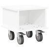 vidaXL St&oacute;ł pod telewizor 37 x 35 x 35 cm Biały Drewno inżynieryjne