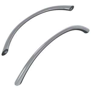 vidaXL Uchwyt 2 pcs Srebrny 107 x 3.6 x 23 mm Stal nierdzewna