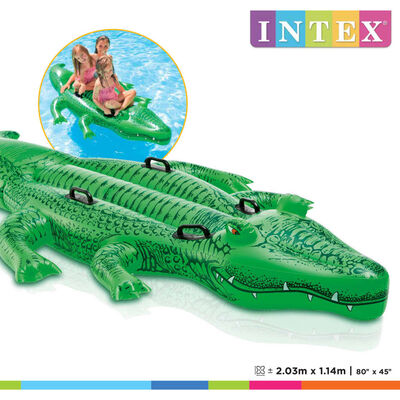 Intex Materac w kształcie aligatora Giant Gator, 203x114 cm