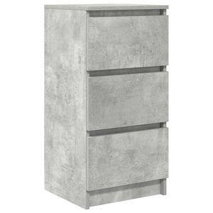 vidaXL Komoda Betonowa Szara 37,5x35x76 cm Drewno klejone