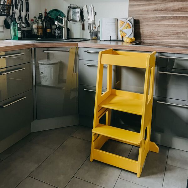 tiSsi Pomocnik kuchenny dla dzieci Felix, ż&oacute;łty