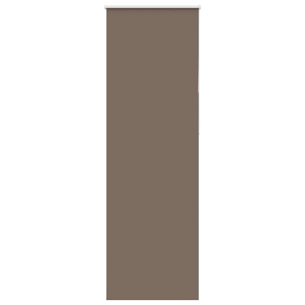 vidaXL Roleta zaciemniająca kawowa 80x210 cm Szerokość tkaniny