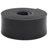 vidaXL Gumowa krawędź do pługa śnieżnego czarna 250x8x1 cm