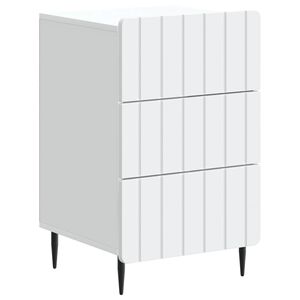 vidaXL Szafka Nocna Biały 43x 41 x 68 cm Drewno inżynieryjne
