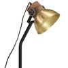 vidaXL Lampa stołowa, 25 W, antyczny mosiądz, 18x18x60 cm, E27