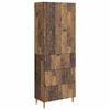 vidaXL Zestaw szafek 2 pcs Stare drewno 66 x 34,5 x 90 cm