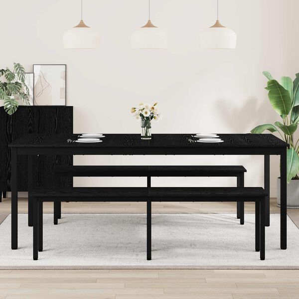 vidaXL Stoły do jadalni Materiał drewnopochodny