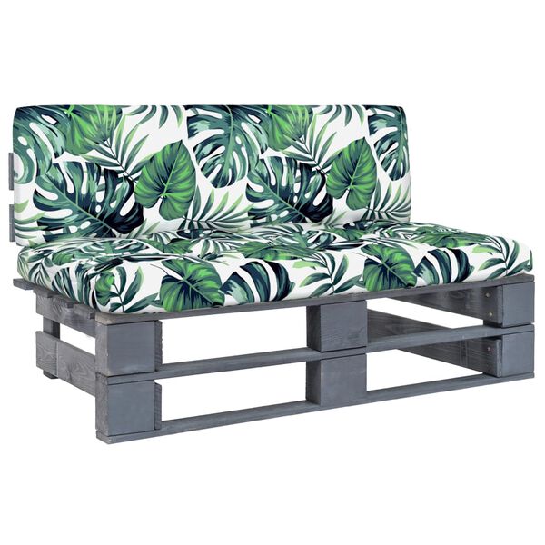 vidaXL Ogrodowa sofa środkowa z palet, impregnowane drewno sosnowe