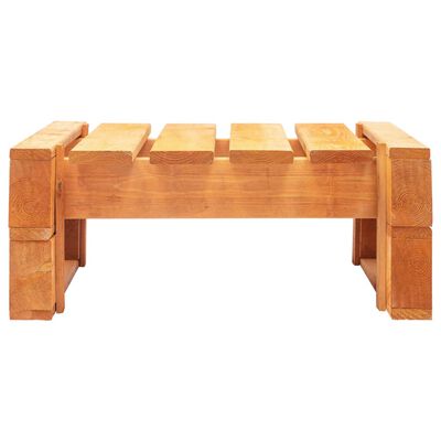 vidaXL Ogrodowy stołek z palet, impregnowane na miodowo drewno sosnowe