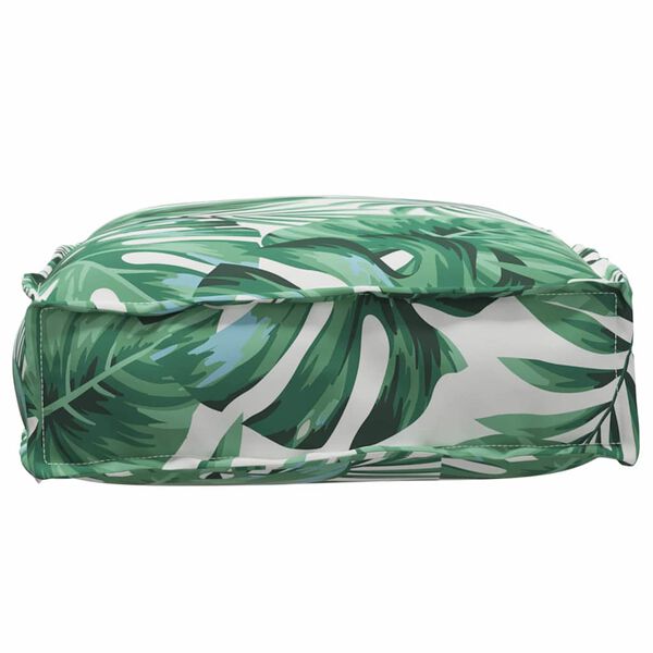 vidaXL Poduszka Liść Wz&oacute;r liścia 60 x 40 x 8 cm Materiał Oxford