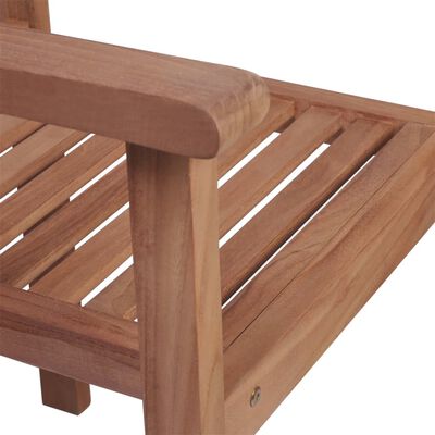 vidaXL Krzesła ogrodowe, 4 szt., beżowe poduszki, drewno tekowe