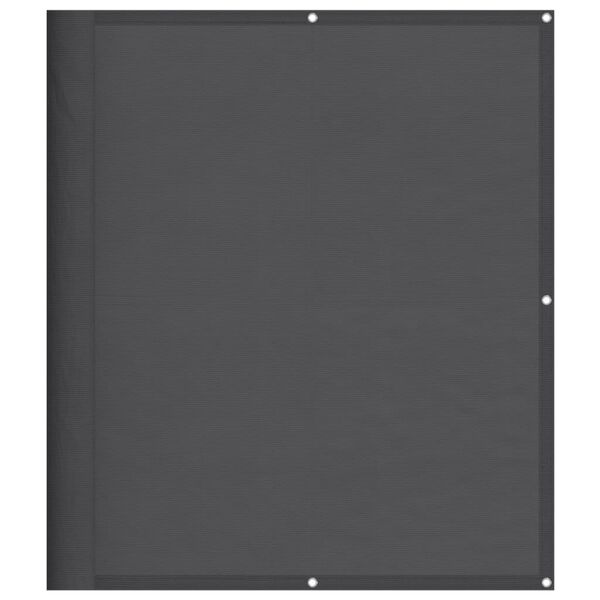 vidaXL Parawan balkonowy, antracyt, 120x1000 cm, 100% poliester Oxford