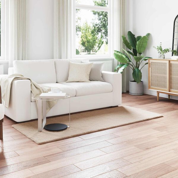 vidaXL Dywan z sztucznego kr&oacute;lika Olite Ciemnoszary 80 x 200 cm