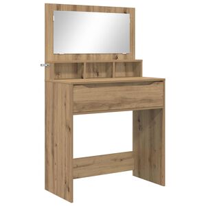 vidaXL Toaletki do sypialni Dąb rzemieślniczy 80 x 39,6 x 135 cm