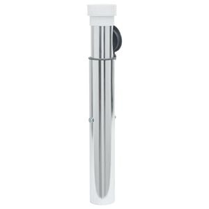vidaXL Podstawa pod parasol, in-ground, na słupki 40-50 mm, srebrna