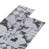 vidaXL Samoprzylepne panele podłogowe PVC Szary Wz&oacute;r 30,5 x 61 cm