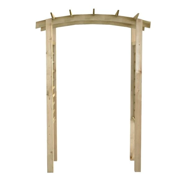 vidaXL Pergola w kształcie łuku, 150 x 60 x 210 cm, drewno