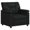 vidaXL Sofa Czarny 91 x 85 x 93 cm Ekosk&oacute;ra