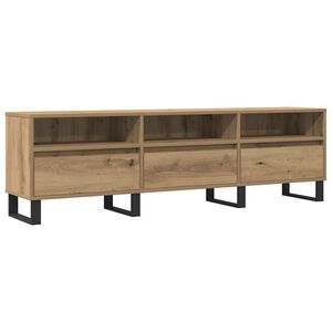 vidaXL Szafka pod TV, dąb artisan, 150x30x44,5 cm
