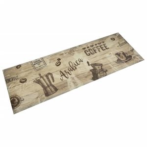 vidaXL Kuchenny dywanik podłogowy Coffee, brązowy, 60x180 cm