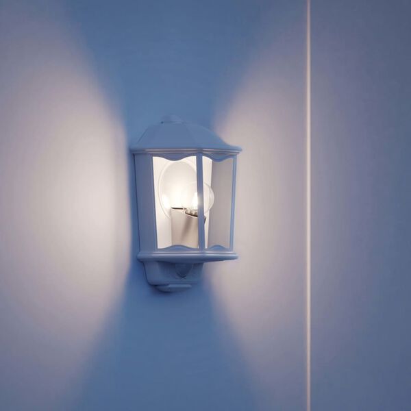 Steinel Lampa zewnętrzna z czujnikiem L 190, biała